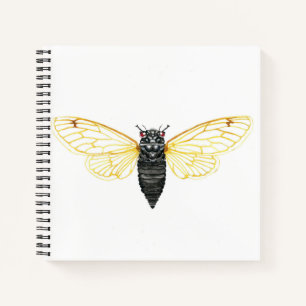 Brood X 17 jaar Periodicaal Cicada Notitieboek