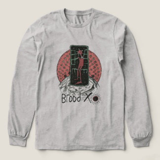 brood x heftig grafisch Tri-Blend shirt