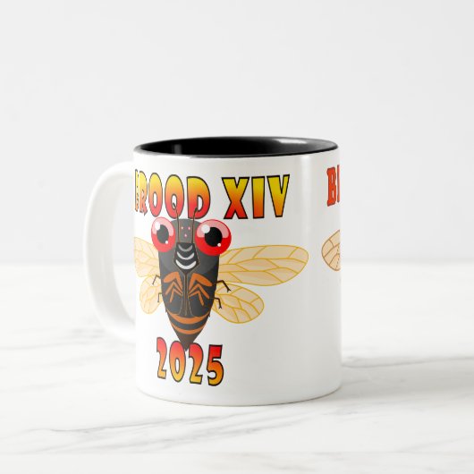 Brood XIV Cicada Mug (Devant gauche)