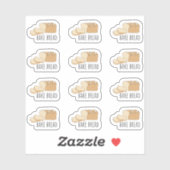 Broodbakherinnering Maaltijd Koken Bujo Planner Sticker (Vel)