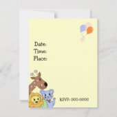 Brooddieren en Oerwouden Kaart (Achterkant)