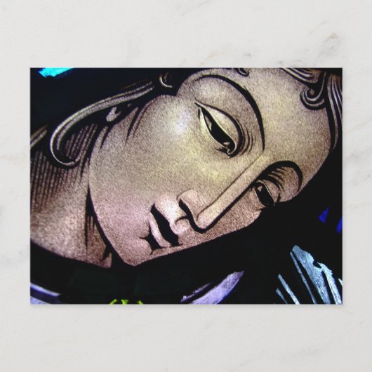 Brooding Mary Briefkaart (Voorkant)