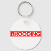 Brooding Stamp Sleutelhanger (Achterkant)