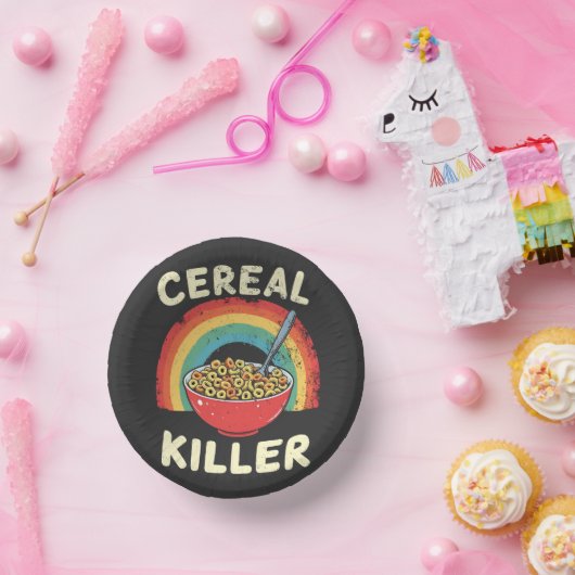 Broodje Killer Mens Eten Grappige Ware Misdaad Papieren Kommen (Feest)