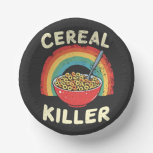 Broodje Killer Mens Eten Grappige Ware Misdaad Papieren Kommen