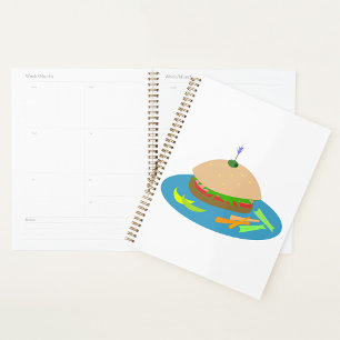 Broodje met Veggie Sides Fun Food Planner