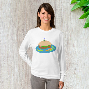 Broodje met Veggie Sides Fun Food T-shirt