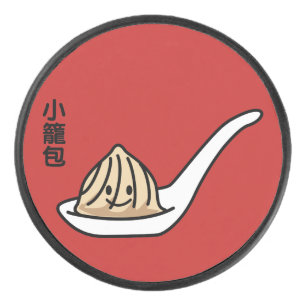 Broodje van Dim Sum van de Bol van de Soep van Hockey Puck