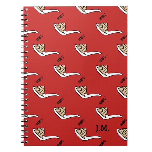 Broodje van Dim Sum van de Bol van de Soep van Notitieboek (Voorkant)