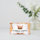 broodmand | gebak visitekaartje (Staand voorkant)