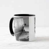  broodrooster keuken kunst mok (Voorkant links)