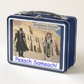 Broodtrommel. Gelukkig Pascha. loris/aap (Voorkant)