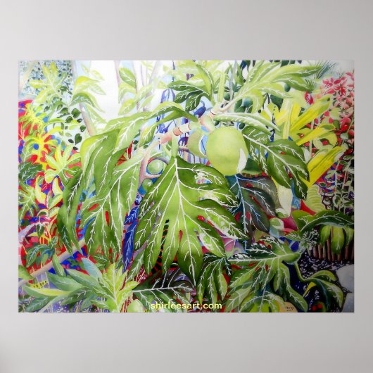 broodvrucht poster (Voorkant)