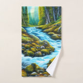 Brook à bulles magiques sauvages (Serviette à main)