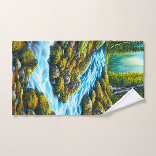 Brook à bulles magiques sauvages (Serviette à main)