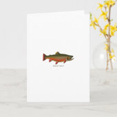 Brook forel mannetje (Spawning Phase) Kaart (Gele Bloem)