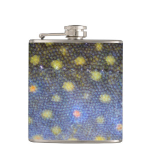 Brook forel schalen fotografie heupfles