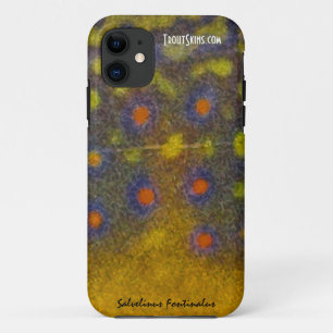 Brook forel - Telefoontas iPhone 11 Hoesje