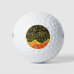 Brook-forel vliegen golfballen