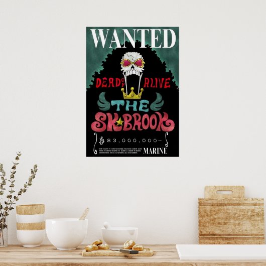 Brook Gezocht Poster (Keuken)