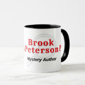 Brook Peterson Mystery Auteur Logo Mug (Devant droit)