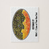 Brook Trout Fish Legpuzzel (Verticaal)