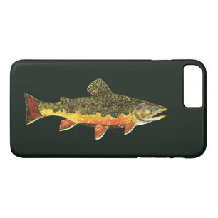 Brook Trout Fly Fishing Angler's iPhone 8 Plus / 7 Plus Hoesje