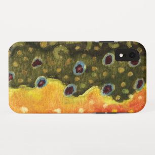 Brook Trout Fly Fishing iPhone XR Hoesje
