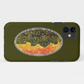 Brook Trout Fly Fishing Case-Mate iPhone Case (Achterkant (horizontaal))