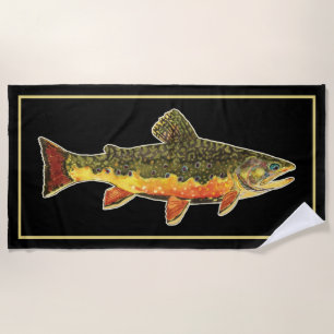 Brook Trout Fly Fishing Flyfish Cool Summer Strandlaken