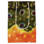 Brook Trout Fly Fishing Medium Cadeauzakje (Achterkant)