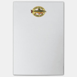 Brook Trout Fly Fishing Post-it® Notes