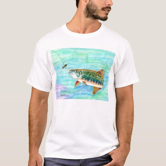 Brook Trout Mannen T-Shirt (Voorkant)