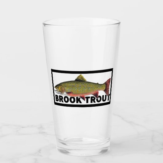 Brook Trout Pub Glass Glas (Voorkant)