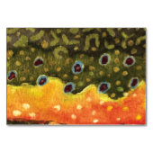 Brook Trout Vist Kaart (Achterkant)