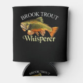 Brook Trout Whisperer Dark Blikjeskoeler (Voorkant)