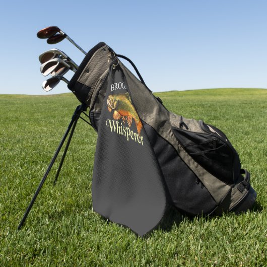 Brook Trout Whisperer Dark Vist handdoek (Groen)