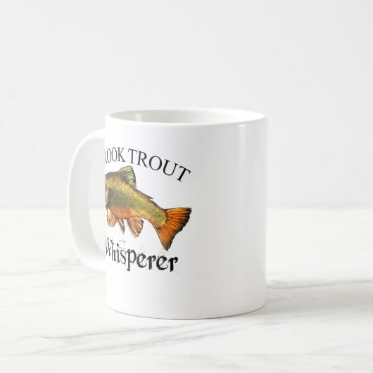 Brook Trout Whisperer Light Mug (Devant gauche)