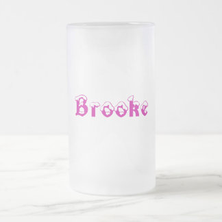 Brooke- Naam Style-Frosted Mok