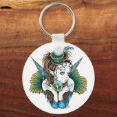 "Brooke" Pet Fish Couture Fairy Art Sleutelhanger (Voorkant)