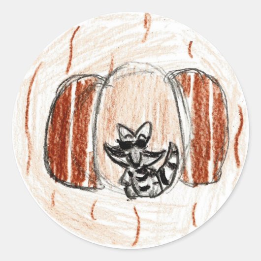 Brooke: Ronde Sticker (Voorkant)