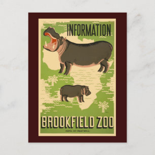 Brookfield Zoo Briefkaart