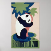 Brookfield Zoo Panad Poster (Voorkant)