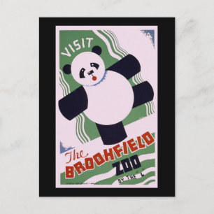 Brookfield Zoo Panda Briefkaart