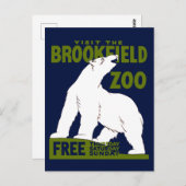 Brookfield Zoo, Programme d'art fédéral Poster 193 (Devant / Derrière)