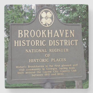 Brookhaven Atlanta, Historic Brookhaven, Brookhave Stenen Onderzetter