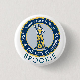 Brookie - NYC Ronde Button 3,2 Cm