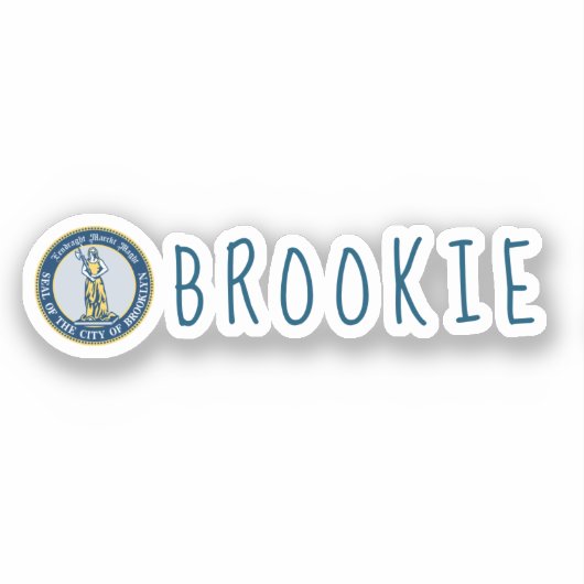 Brookie - NYC Sticker (Voorkant)