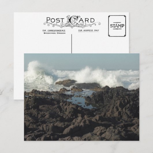 Brookings, carte postale de l'Oregon (Devant / Derrière)