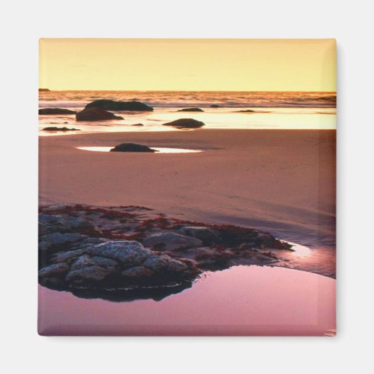 Brookings Harbour Sunset Fine Foto Magneet (Voorkant)